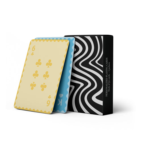 Rainbow pride theme playing cards