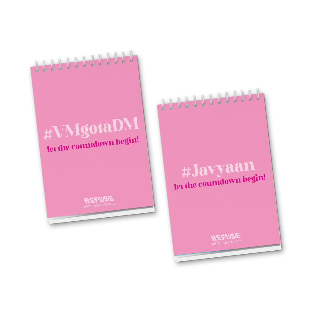 Pink Bride-To Be Personalised Countdown Desk Calendar