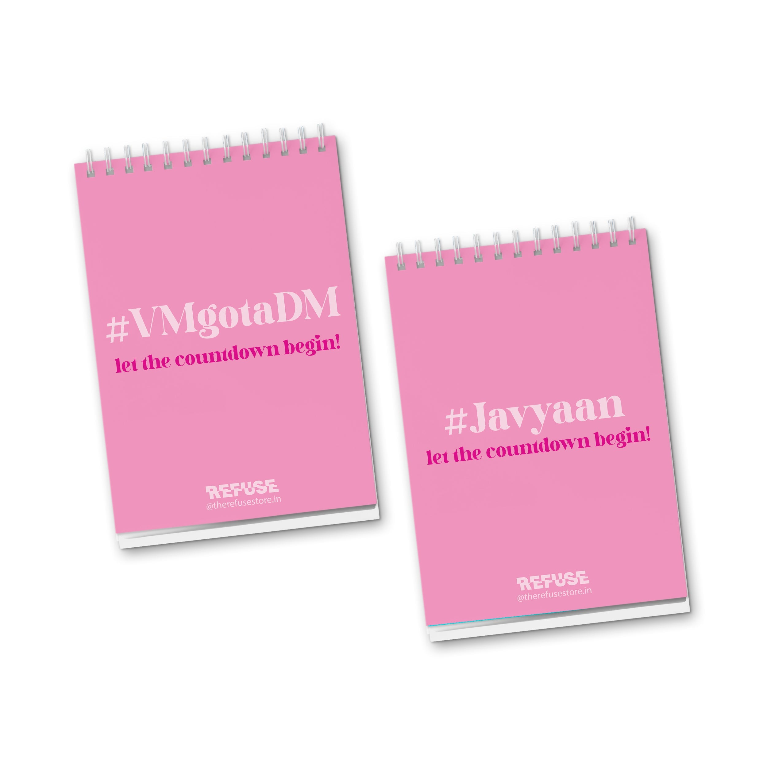 Pink Bride-To Be Personalised Countdown Desk Calendar