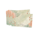 Green & Orange Watercolour Best Compliments Cards