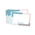 Blue & Grey Abstract Best Compliments Cards