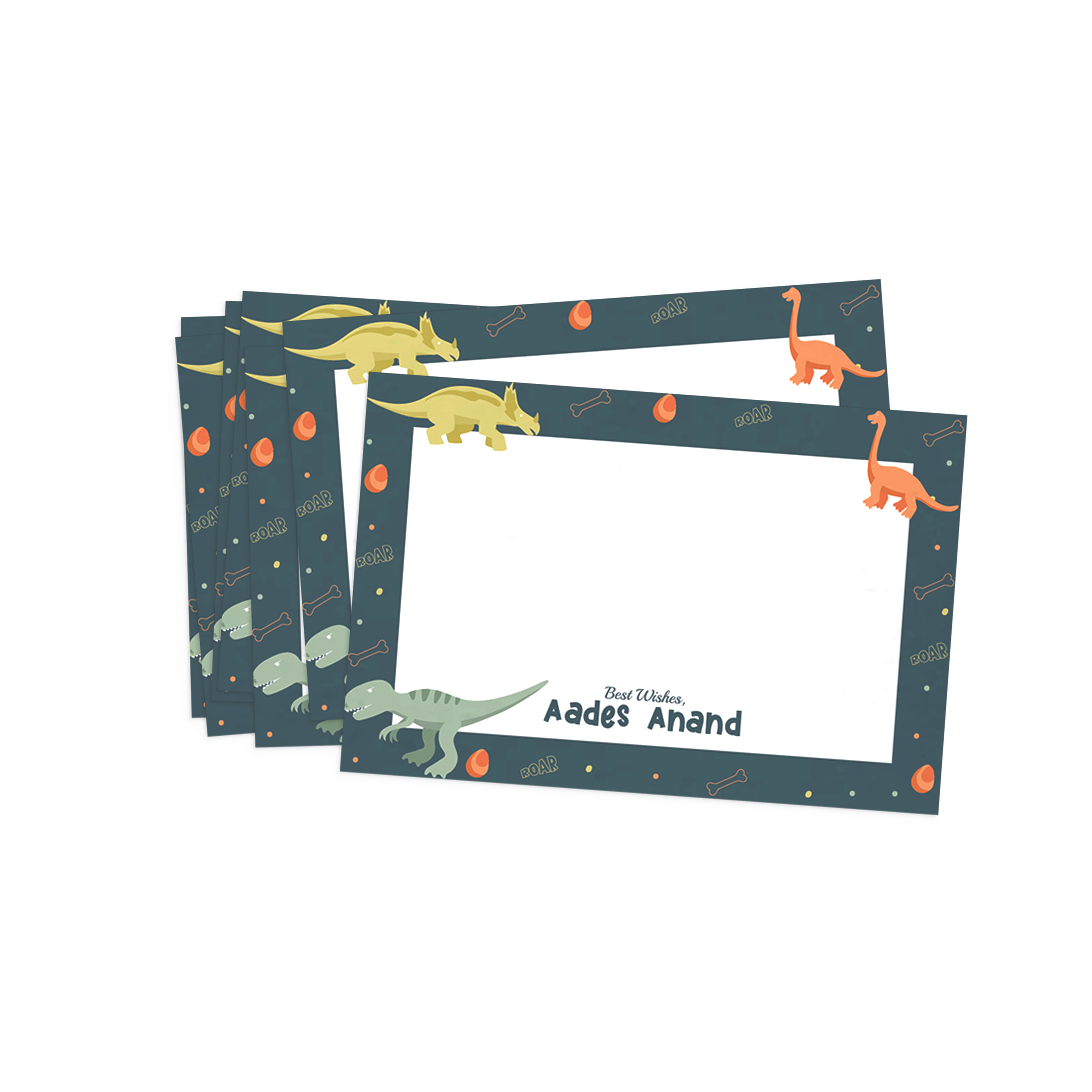 Dinosaur Best Compliments Cards