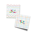 Multi Hand Drawn Lines Personalised Fold Gift Cards