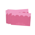 Shades Of Pink Scallop Best Compliments Cards