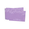 Purple Delicate Flower Branch Best Compliments Cards