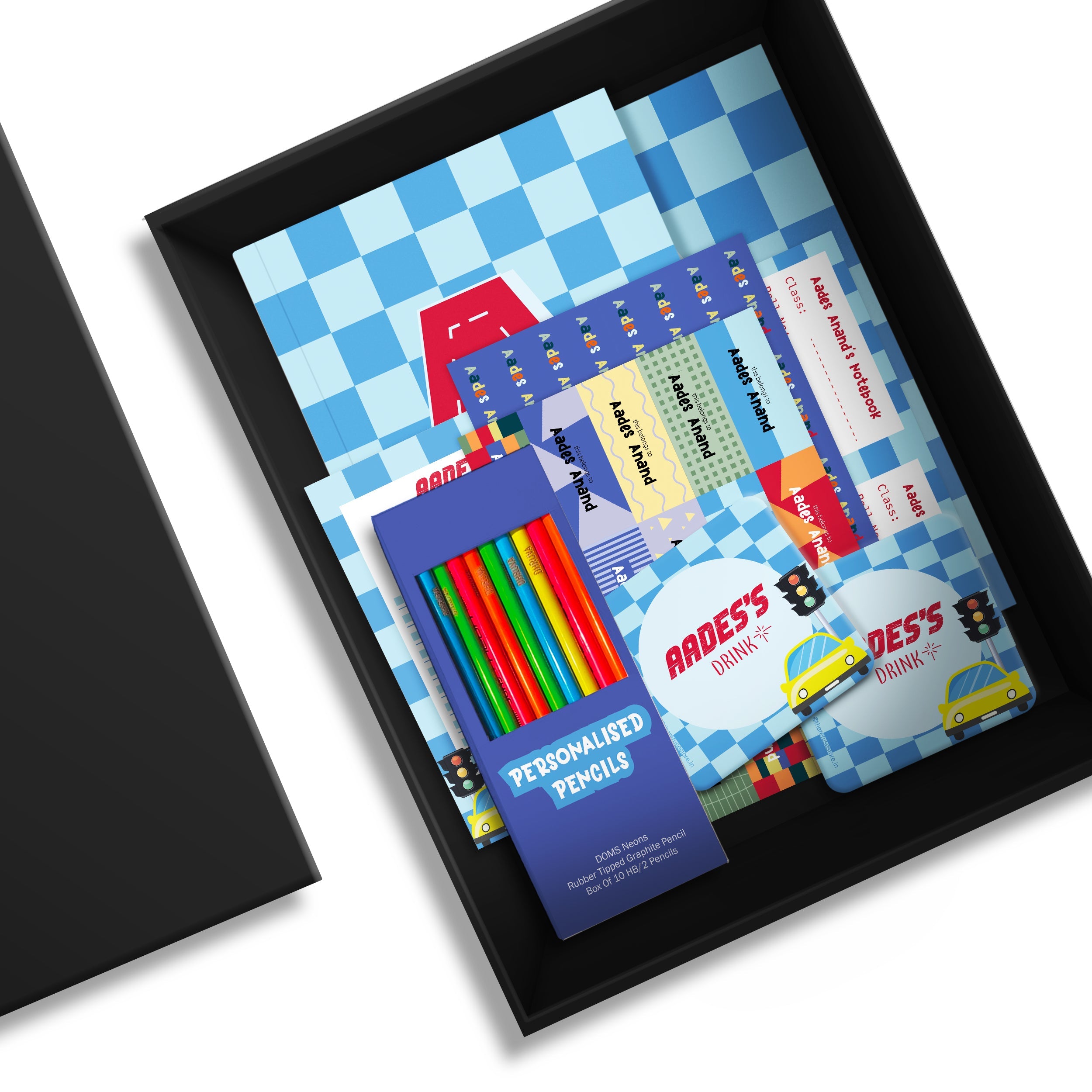 Car Back to School Gift Set – Personalised & Prepped with box