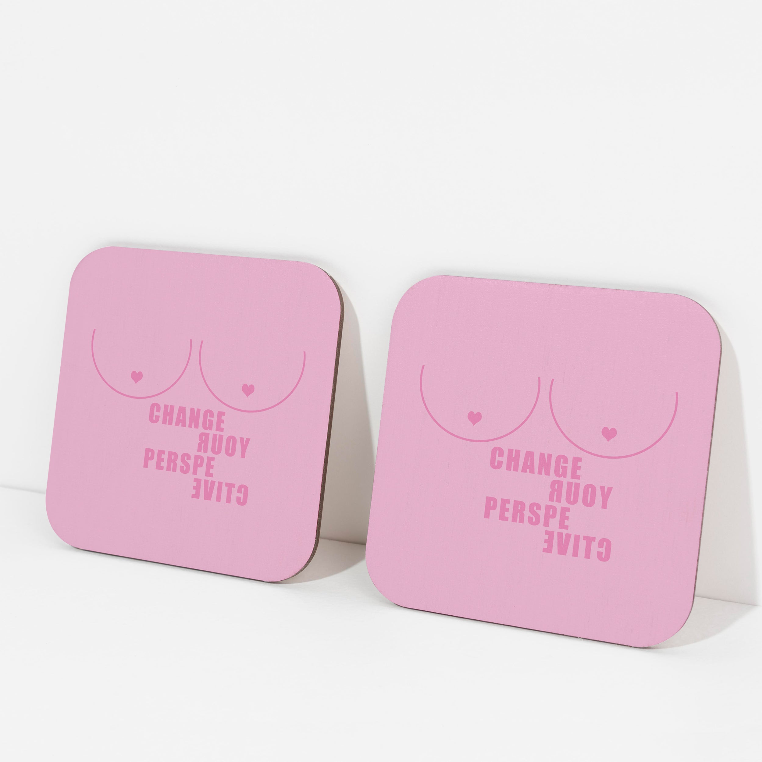 Change Your Perspective Coaster (Set of 2)