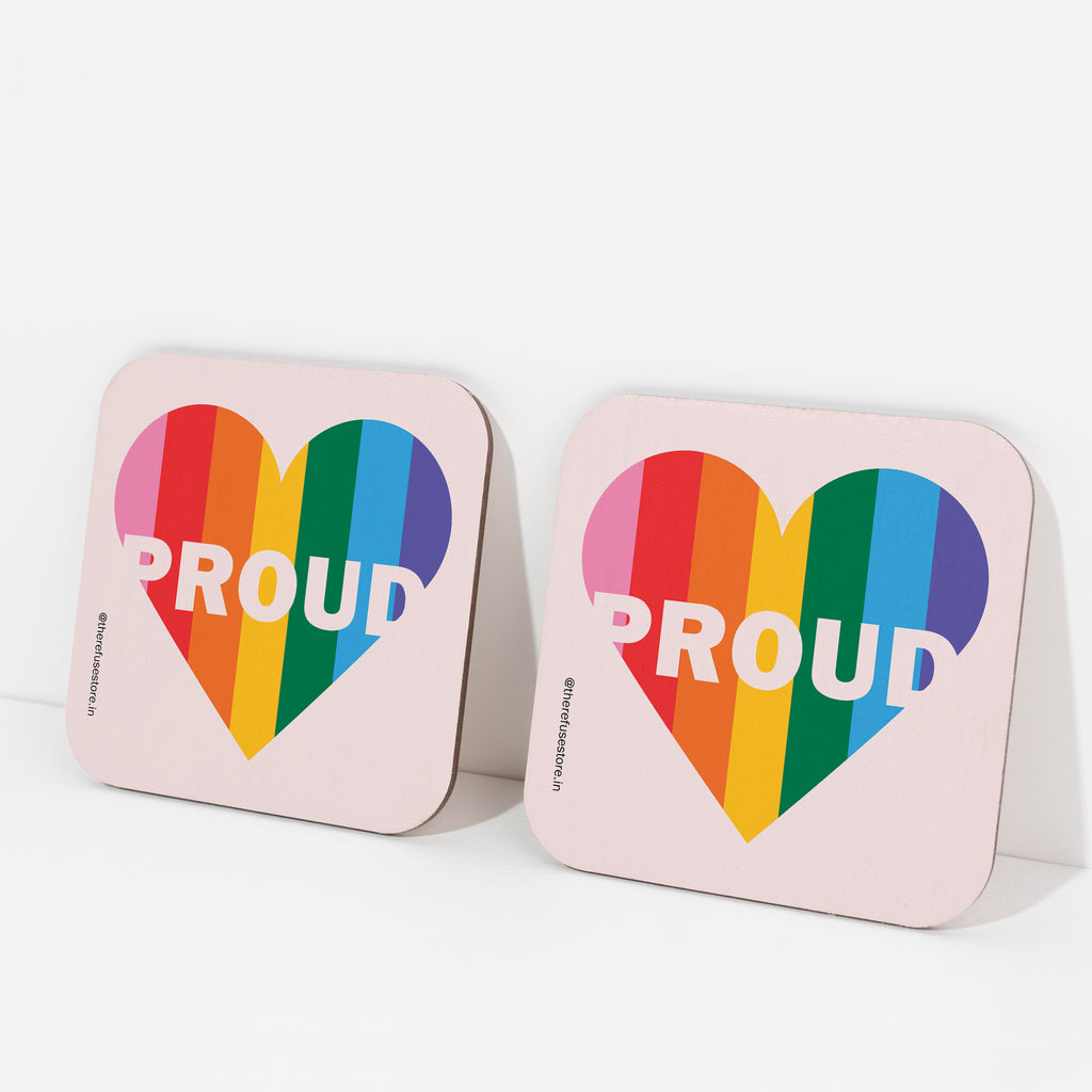 proud pride coaster