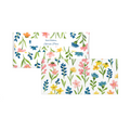 White Multi Floral Personalised Money Envelopes
