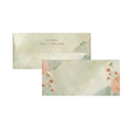 Green & Orange Watercolour Personalised Money Envelopes