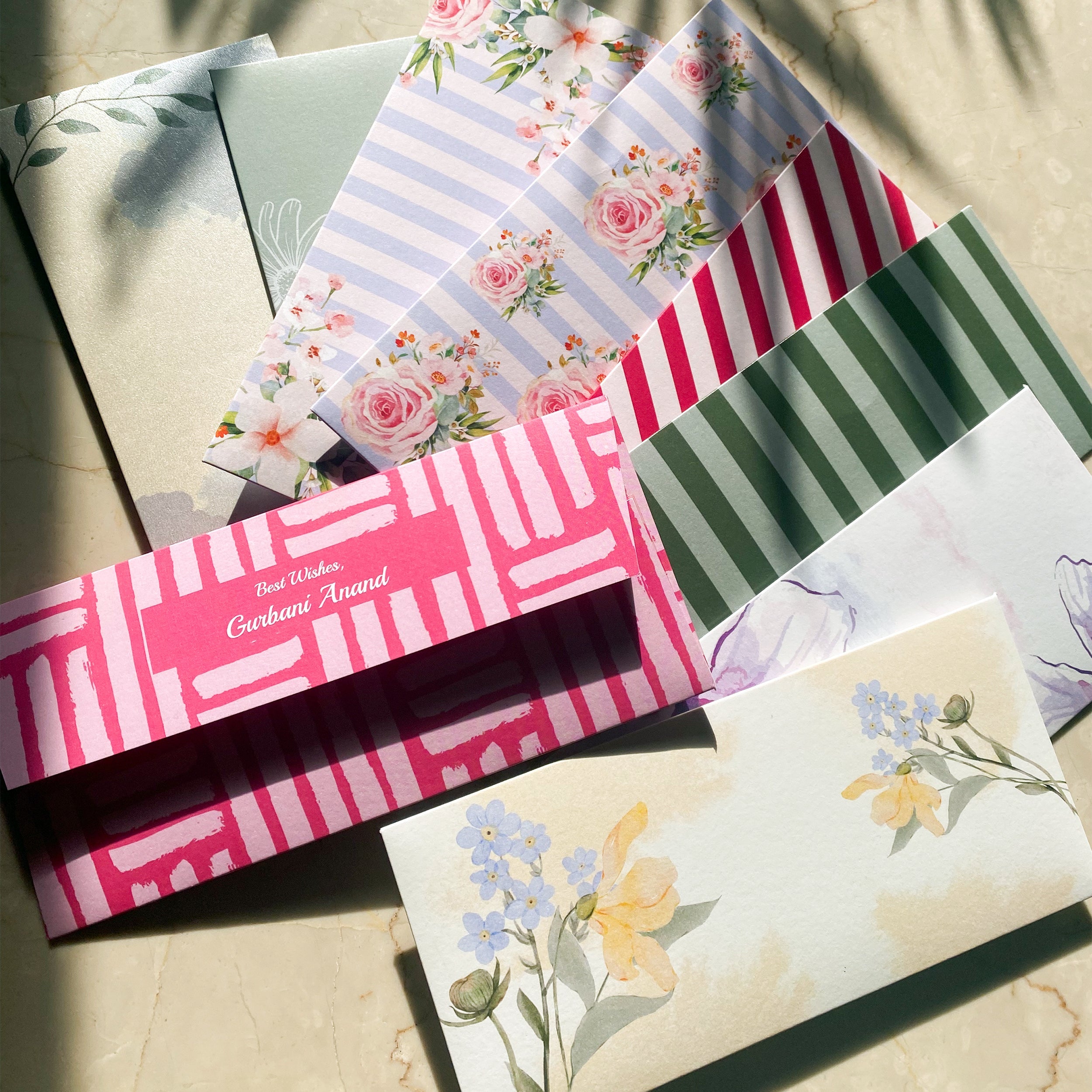 Personalised Money Envelopes