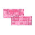 Hot Pink Brush Pattern Personalised Money Envelopes