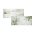 Sage Green Leaf Watercolour Personalised Money Envelopes