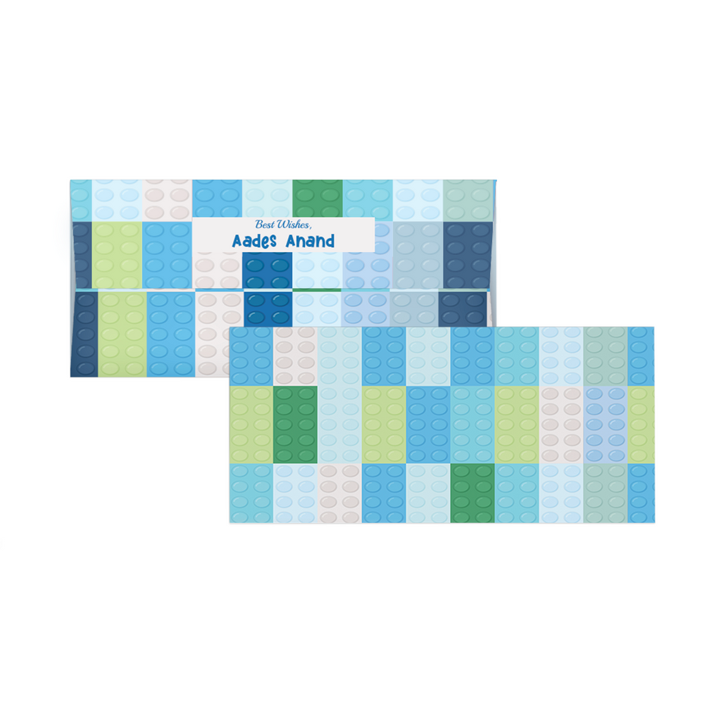 Lego Personalised Money Envelopes