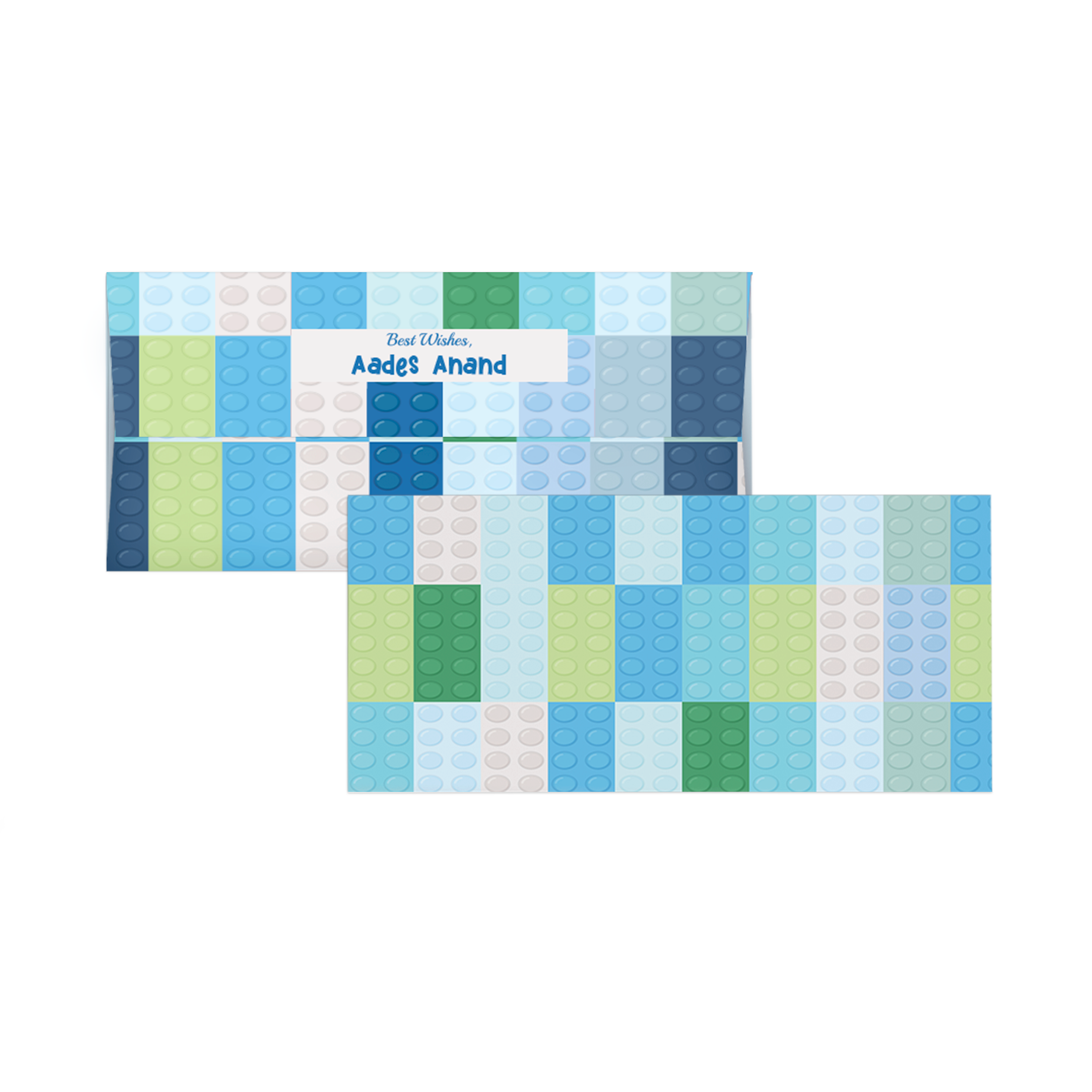 Lego Personalised Money Envelopes