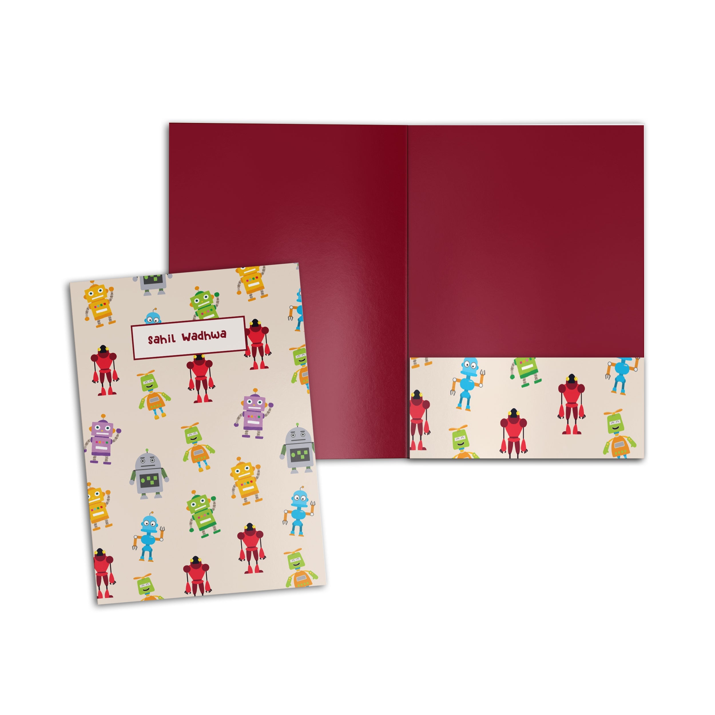 Robot Personalised Folder