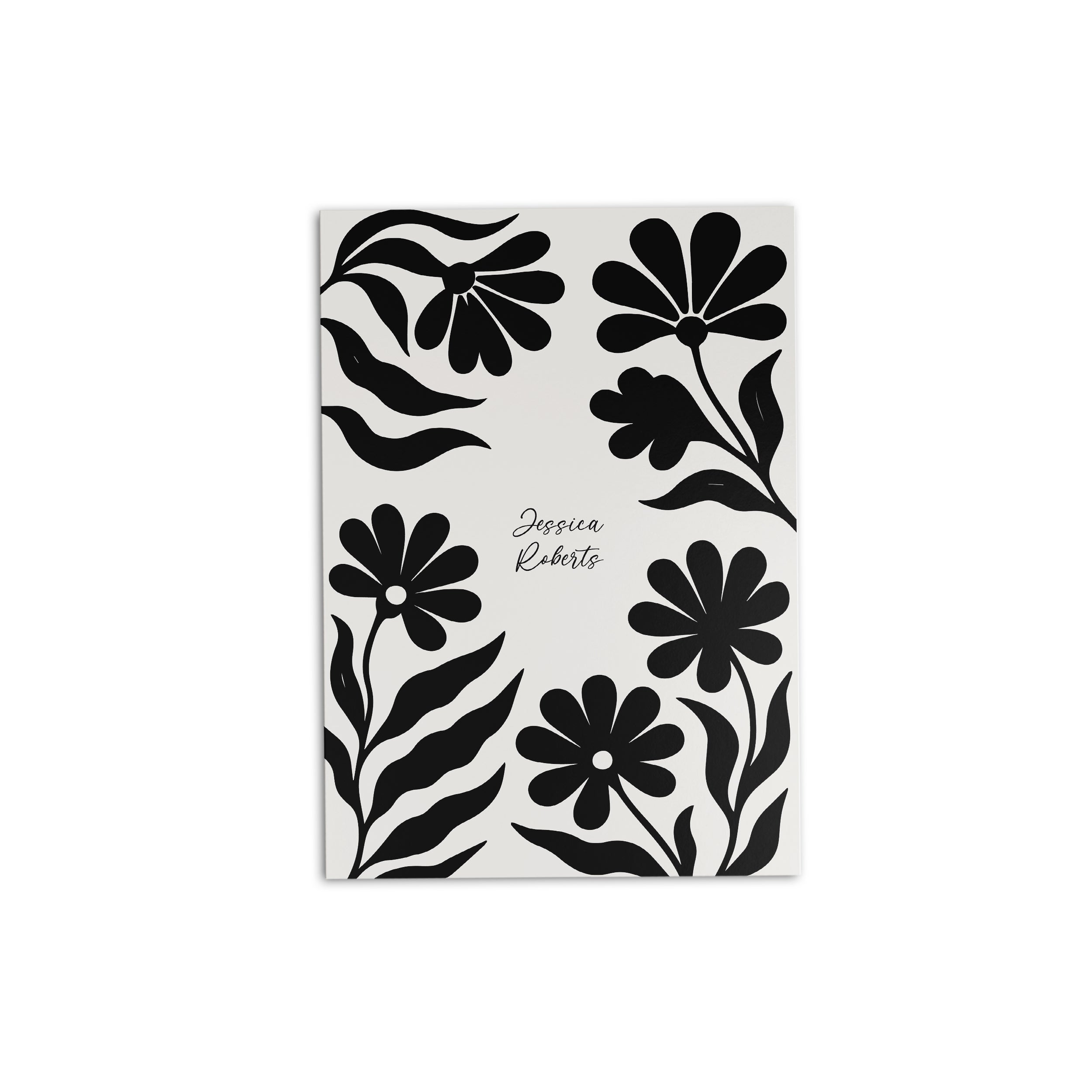 Midnight Bloom Personalised Folder