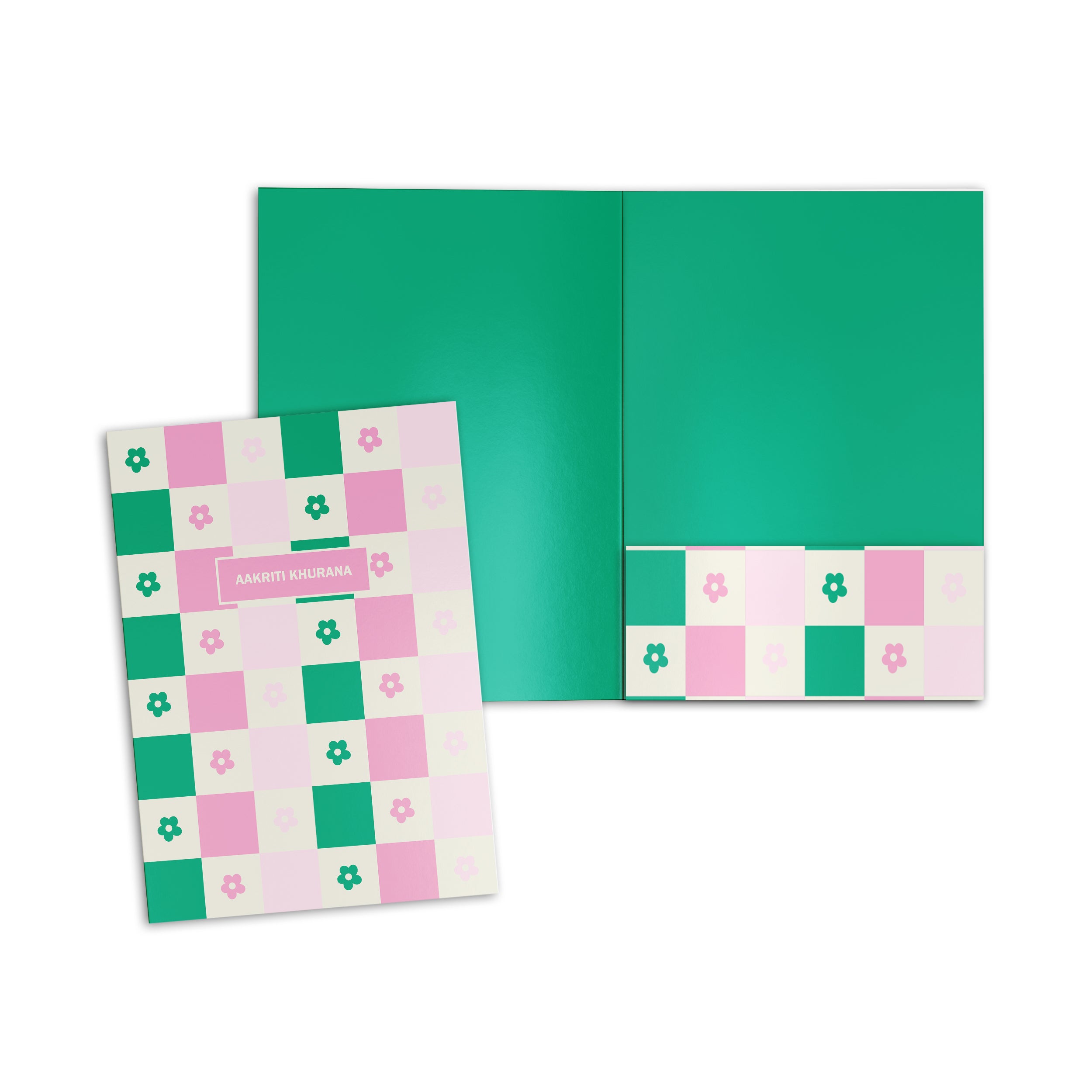 Daisy Personalised Folder