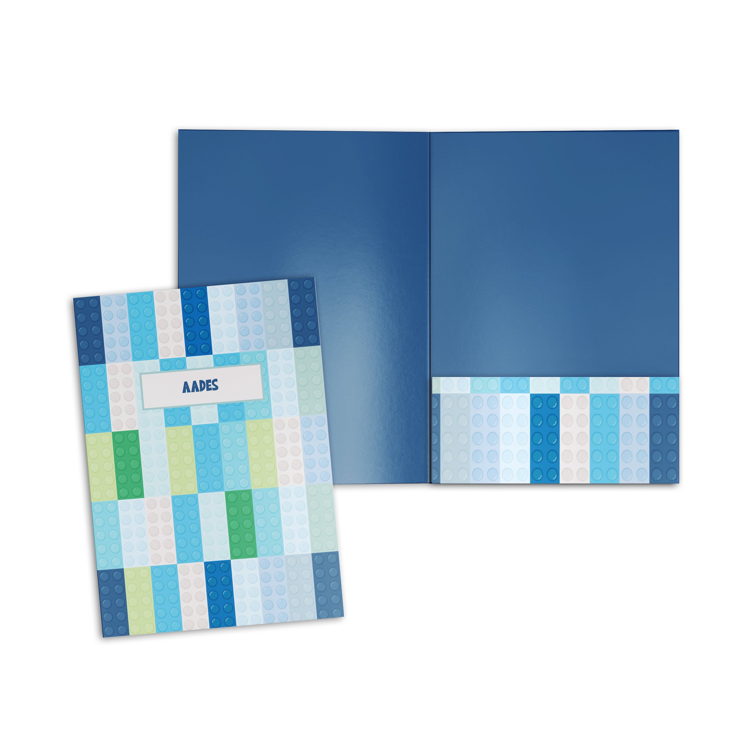 Lego Personalised Paper Folder
