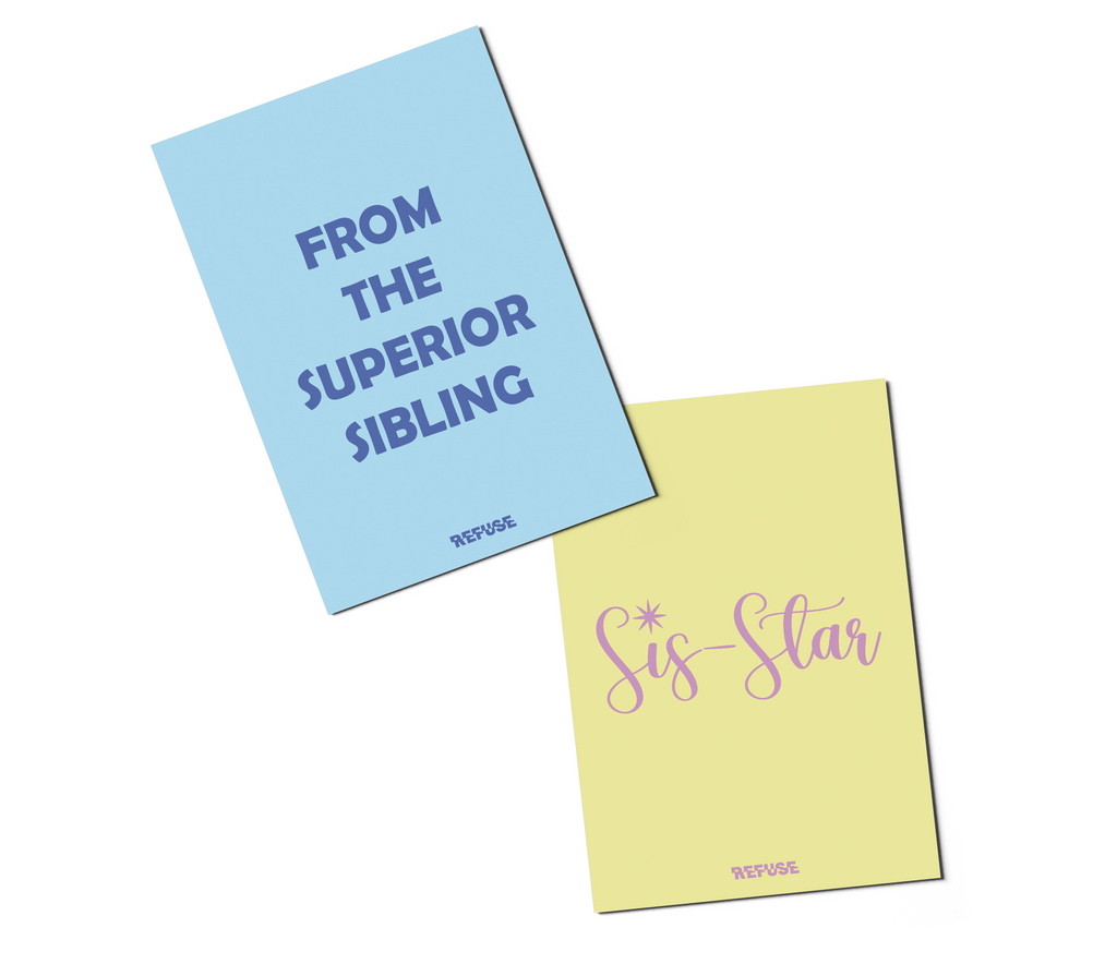 sibling greeting cards