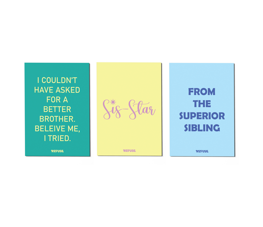 sibling greeting cards