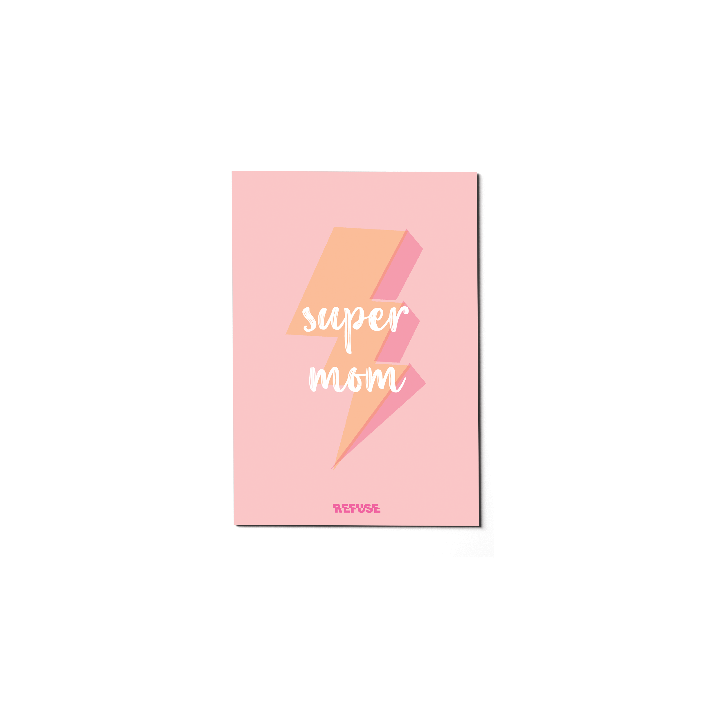 Super Mom Greeting Card