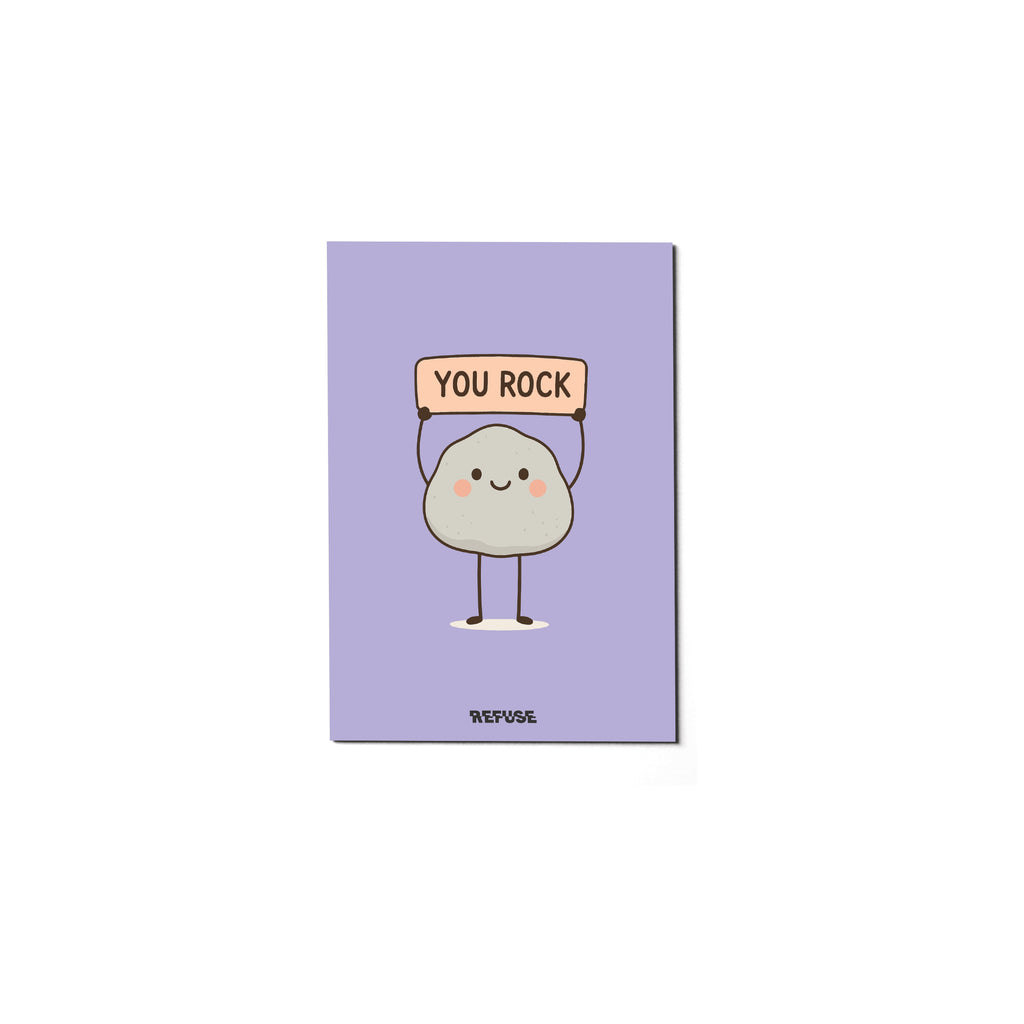 You Rock Greeting Card