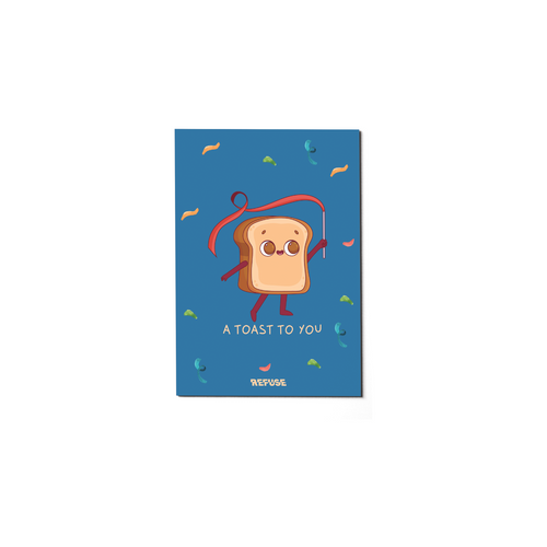 A Toast To You Greeting Card