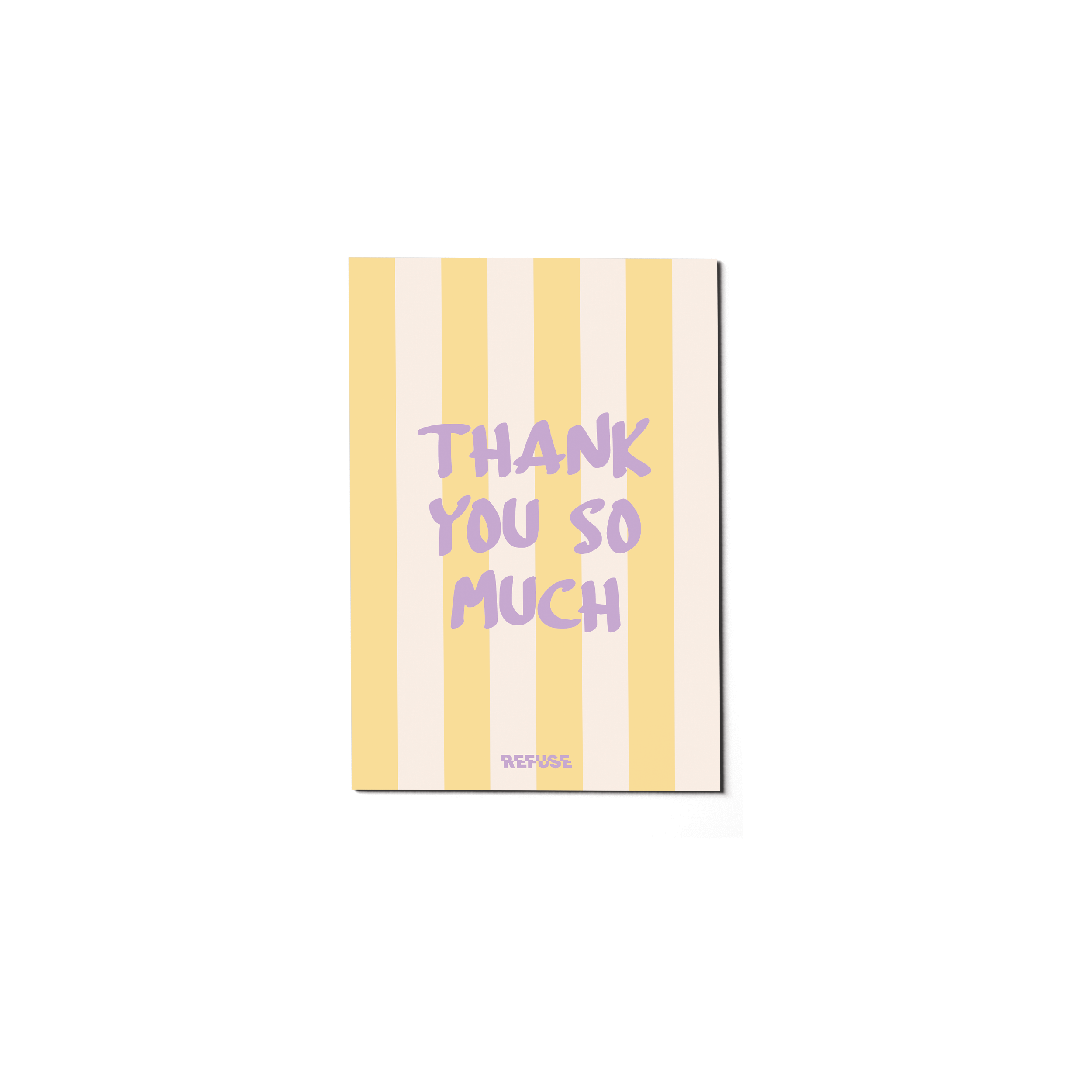 Thank You So Much Greeting Card