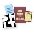 Personalised singham returns movie Quote - Aata Majhi Satakli notebook with matching Notepad & shit cushion cover with superior sibling greeting card