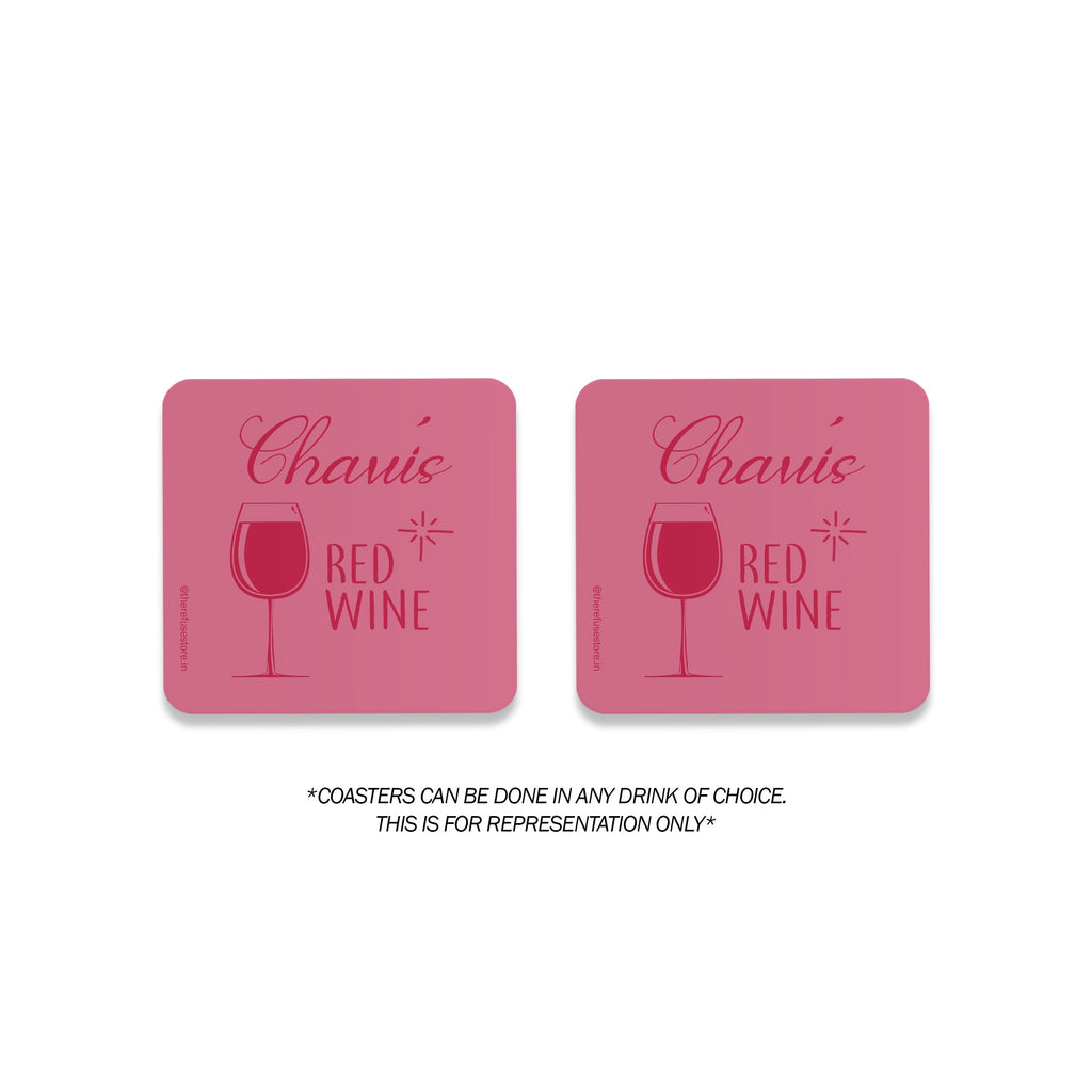 personalised drink coasters