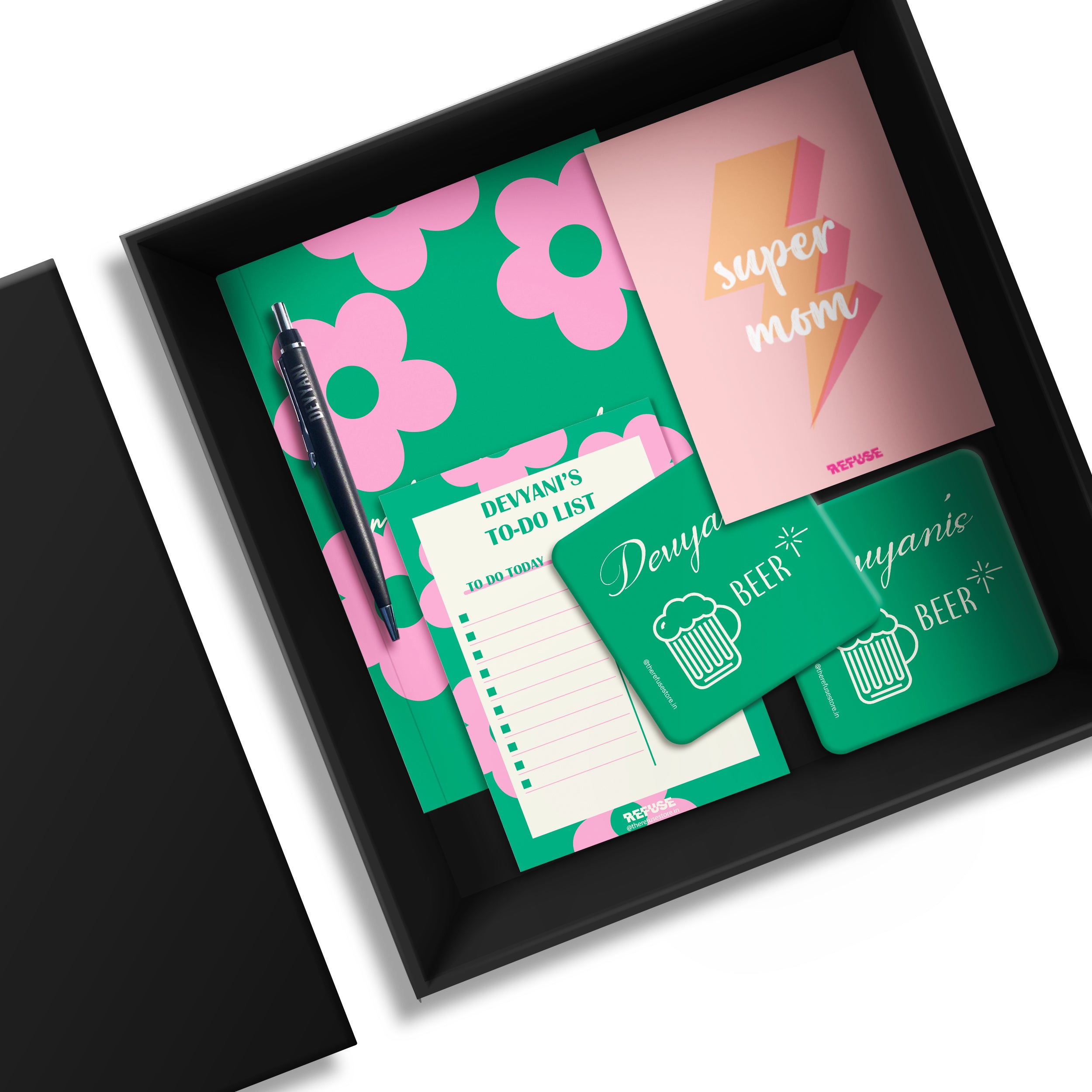 Mums The World Personalised Gift Set