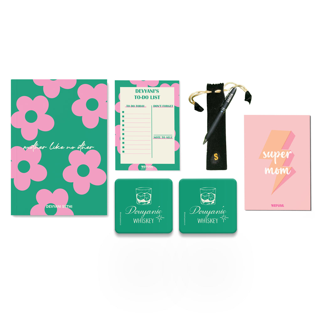 Mums The World Personalised Gift Set