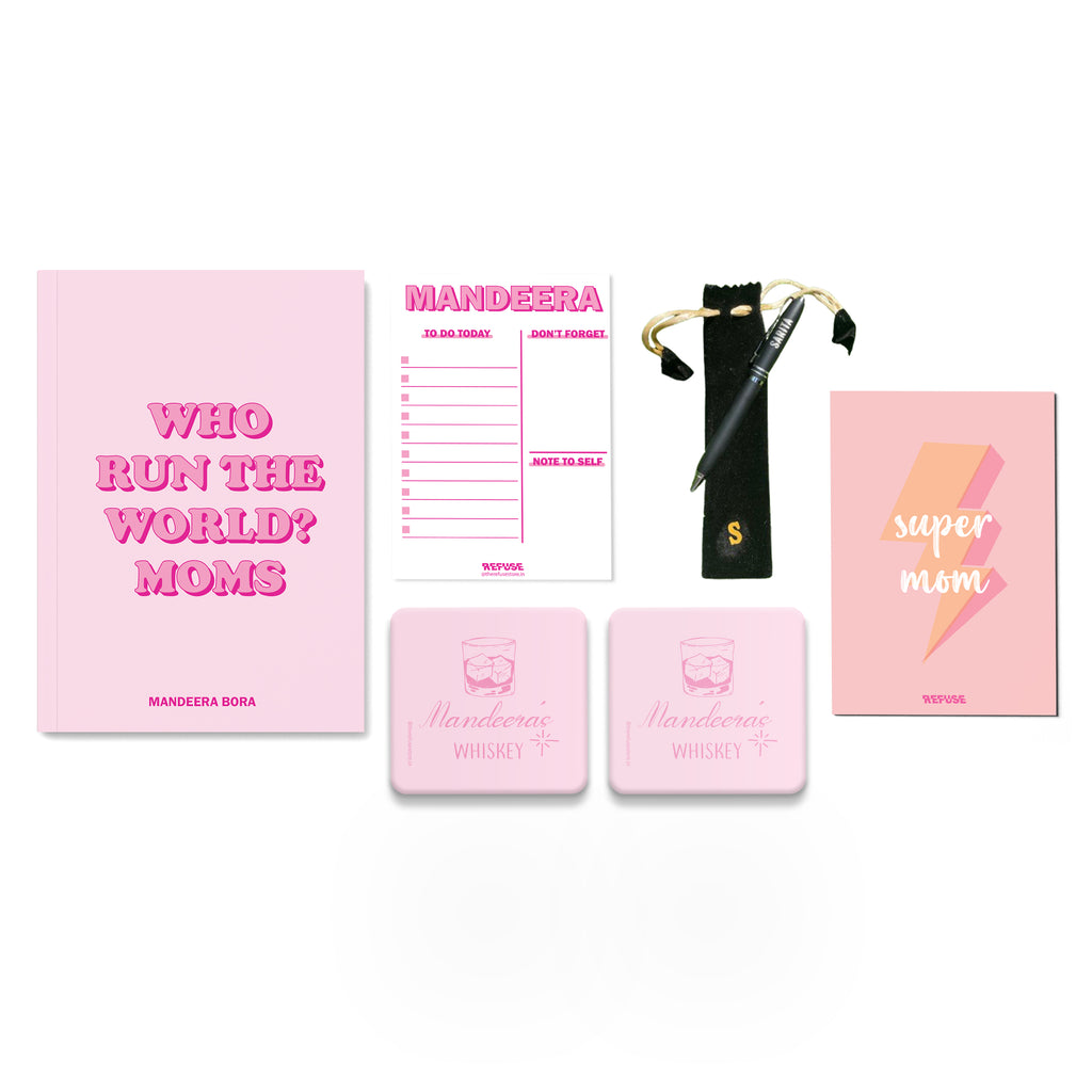 Mums The World Personalised Gift Set