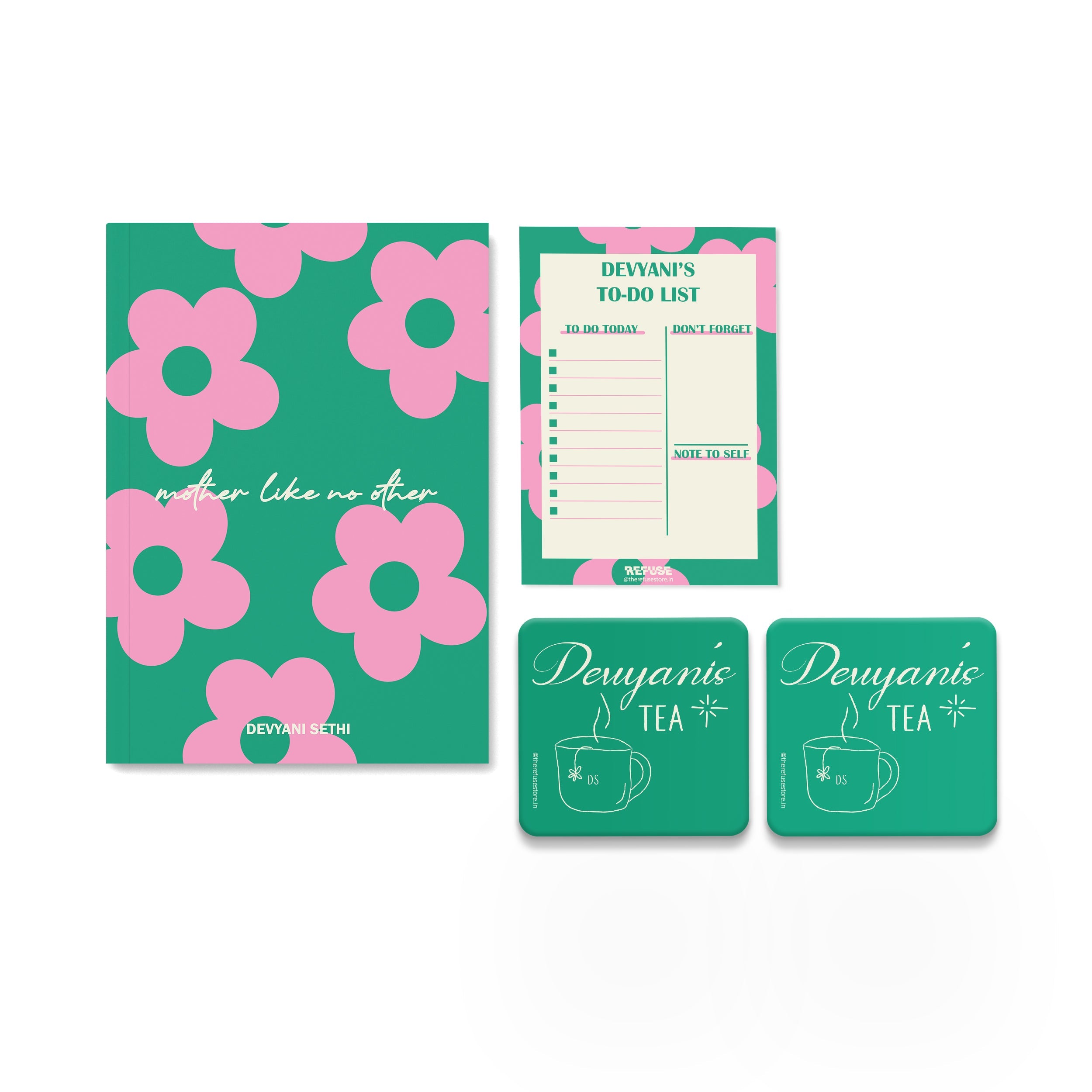 Mums The World Personalised Gift Set