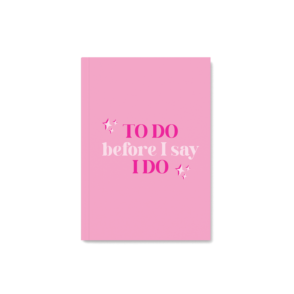 Pink Notebook for bride to be