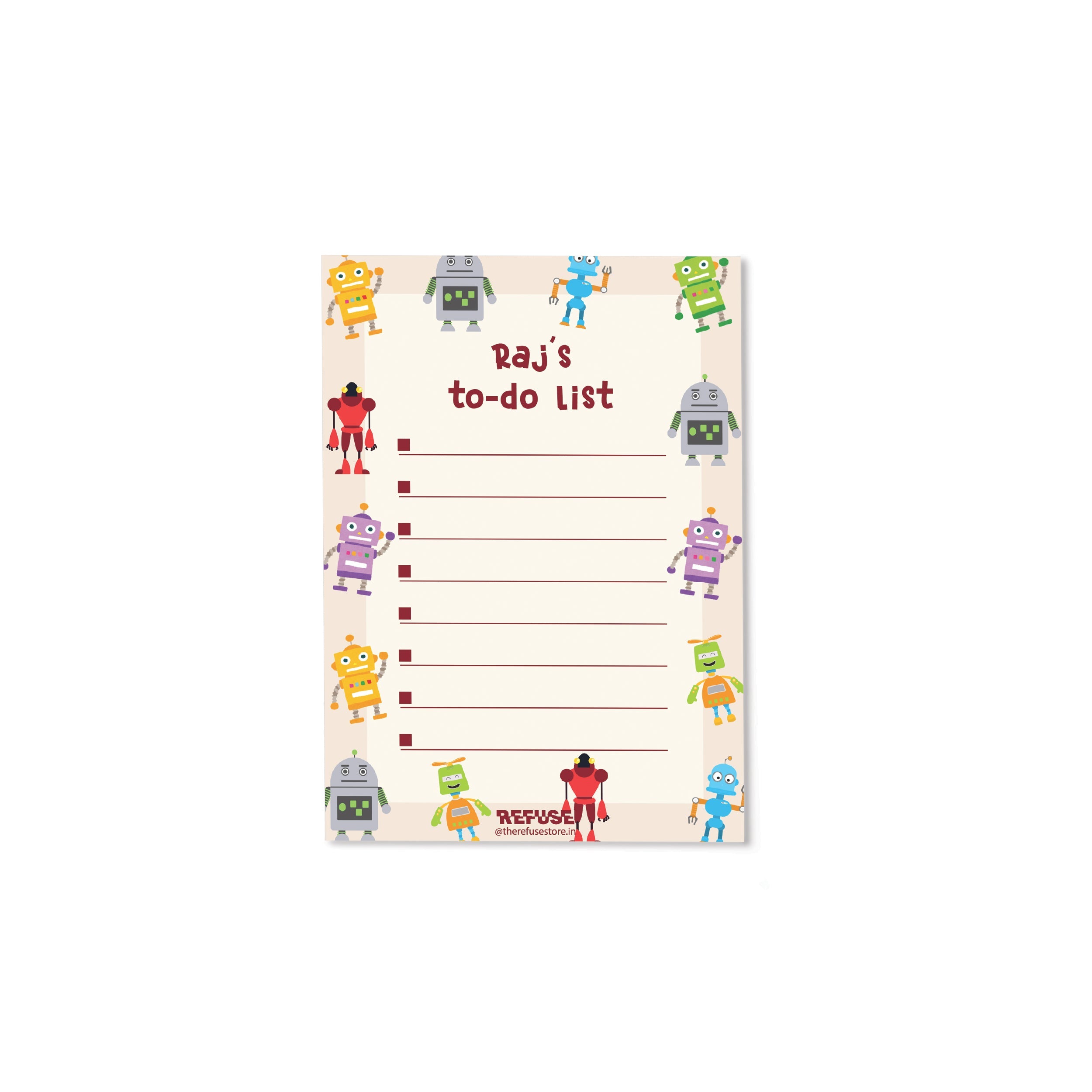 Robot Personalised Daily Planner