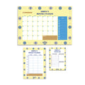 Yellow Evil Eye Personalised Planner Set (Daily,Weekly & Monthly)