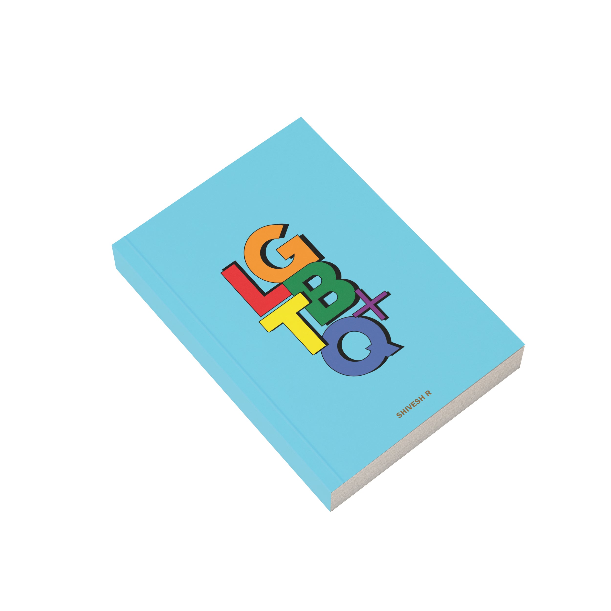 Personalised pride LGBTQ+ notebook