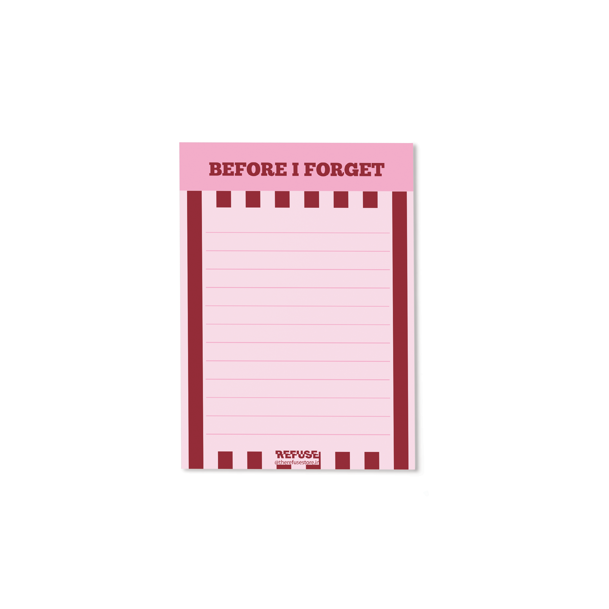 shit to do notepad with playful poop illustration and lined writing space.