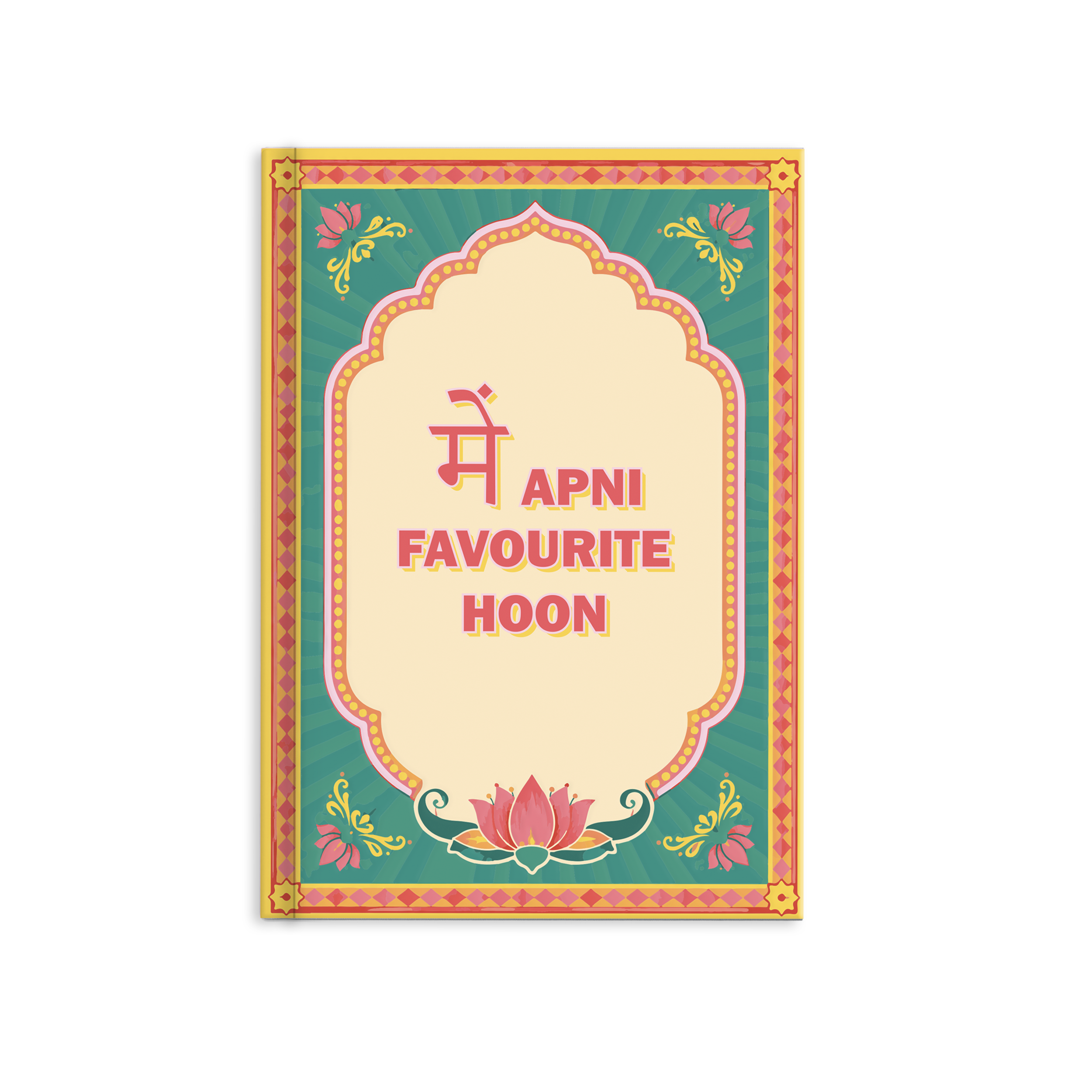 jab we met hardbound notebook with quote Main Apni Favourite Hoon