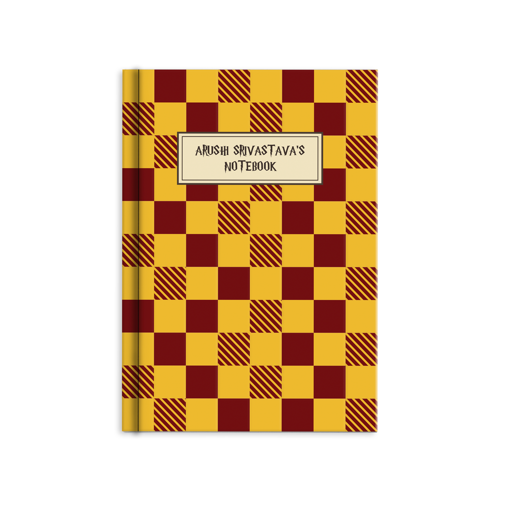 Harry Potter inpired notebook