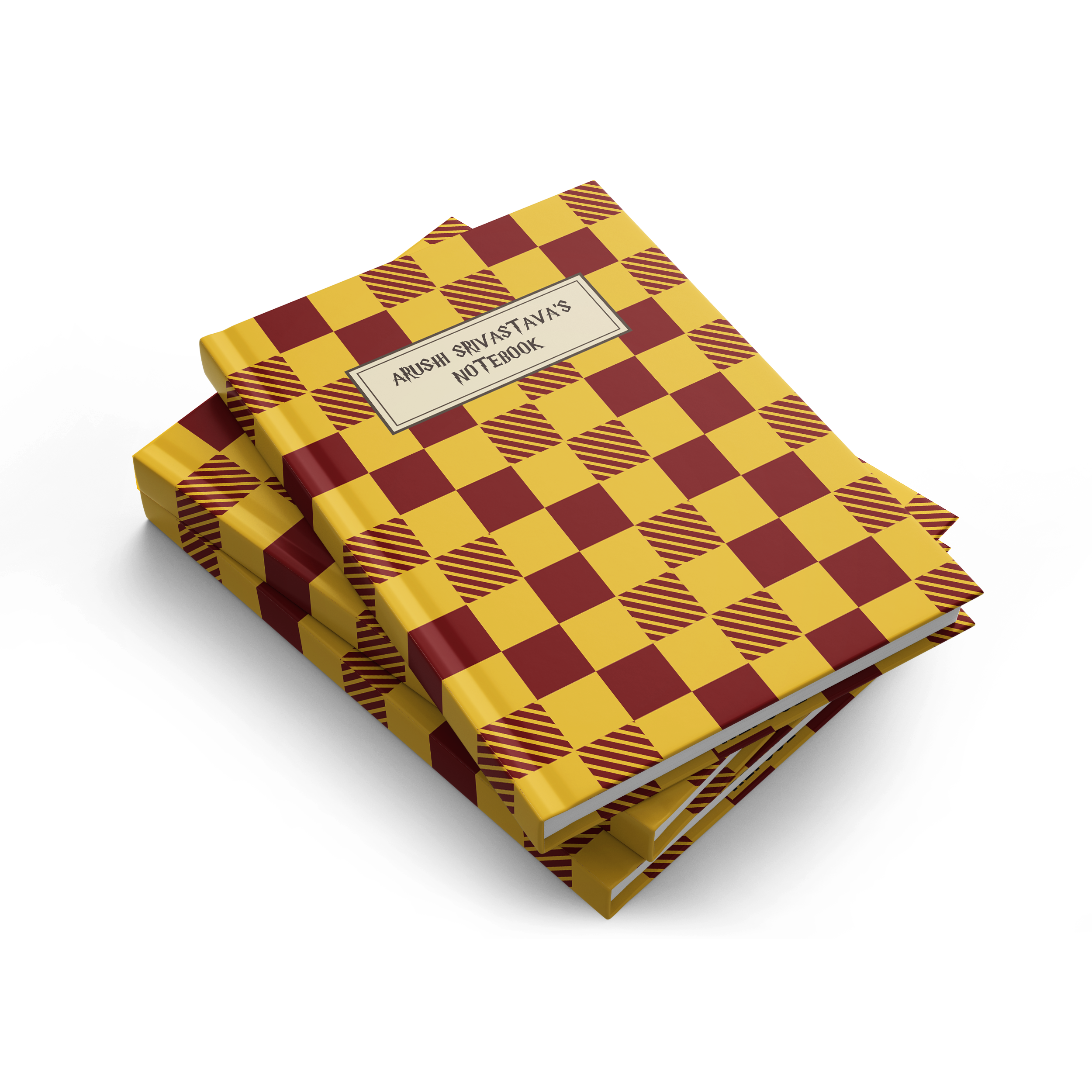Personalised Harry Potter inpired notebook