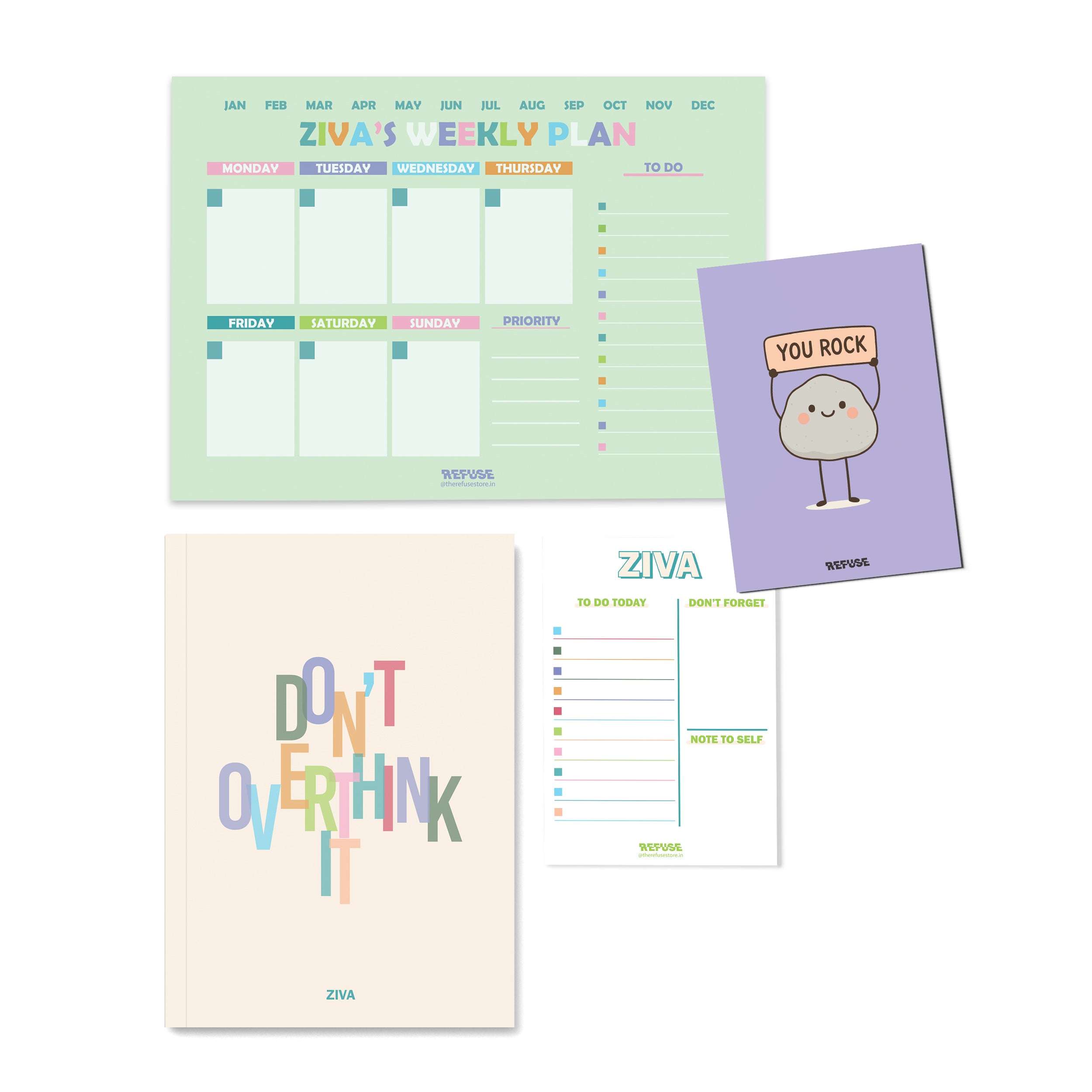 This Weeks Plan Notepad