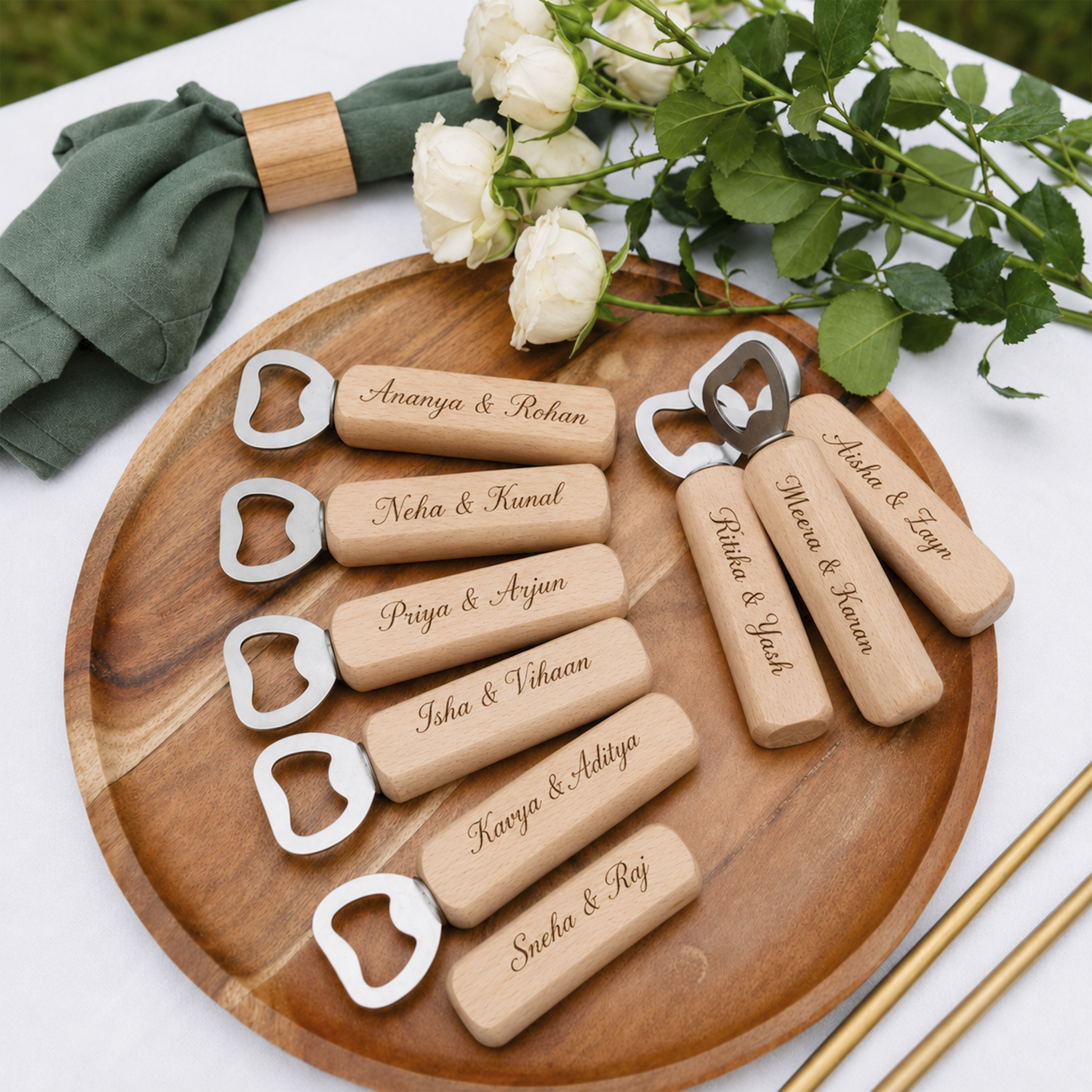 Personalised Wooden Bottle Opener