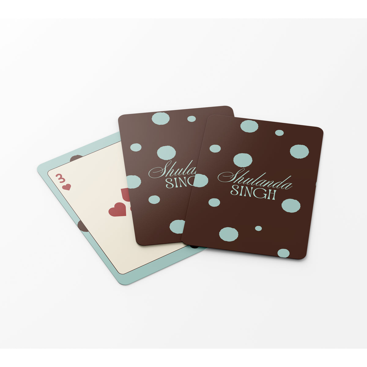Dot, Dot, Deal – Personalised Playing Cards
