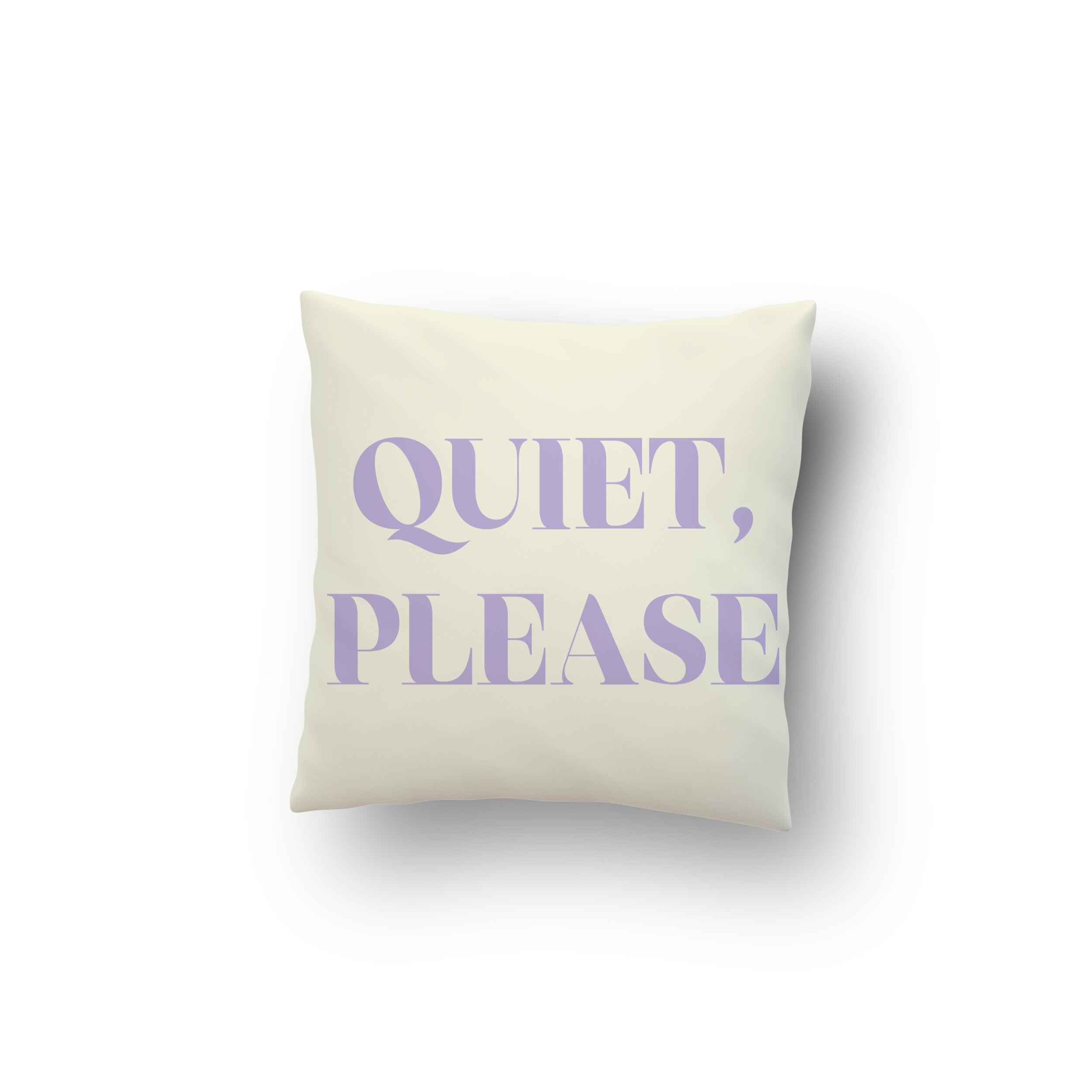 Quiet Please Cushion Cover