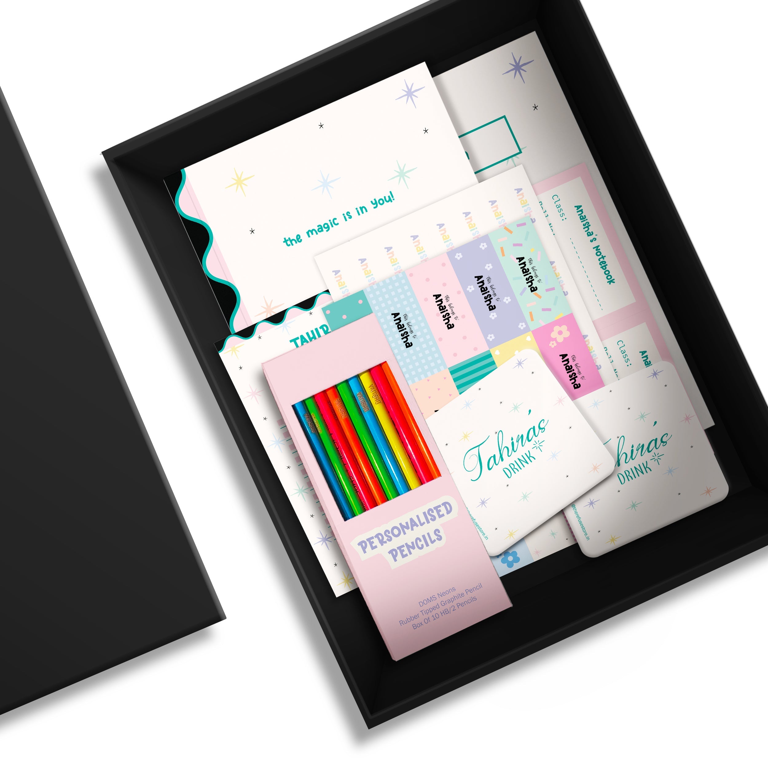 Stars Back to School Gift Set – Personalised & Prepped with box