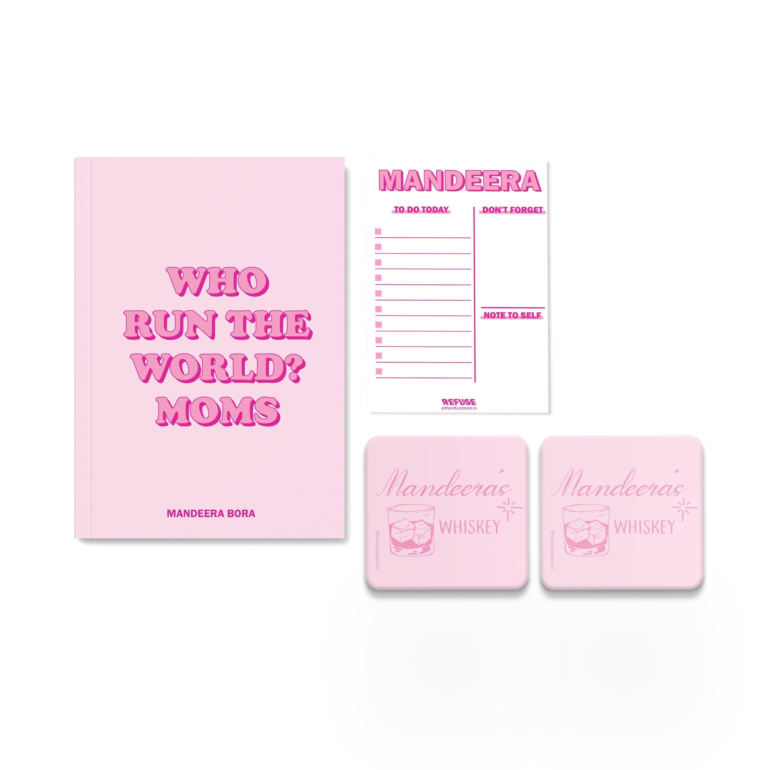 Mums The World Personalised Gift Set